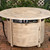 Thatcher Round LPG Fire Pit In Driftwood