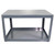 Heavy Duty Gray Work Table Machine Stand - Adjustable Height 24in x 36in