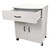 Buddy Products Gray Wood Laser Printer and Copier Stand - 31.1 x 23 x 23