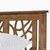 Baxton Studio Trina Contemporary Tree Branch Inspired Walnut Wood King Size Platform Bed