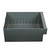 Heavy Duty Super Tuff Gray Plastic Storage Drawer Bins- QED701GY - 12 Pack