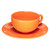 Amsterdam Tea Cup and Saucer - Orange