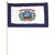 West Virginia flag 12 x 18 inch