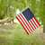 Super Tough 12"x18" US Stick Flag with 24" Wood Staff