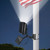 Solar LED Adjustable Flagpole Light - 360 Lumens - LumeGen