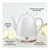 Noelle Grey Ceramic Electric Tea Kettle - 1.5L