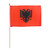 Albania flag 12 x 18 inch