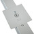 4ft. Surface Mount Kit for LumeGen Linear Light - Silver Finish