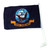 Navy Car Flag  - 12in x 18in