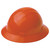 Orange Americana Full Brim Hard Hat with 4-Point Mega Ratchet Suspension