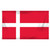Denmark 3ft x 5ft Printed Polyester Flag