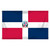 Dominican Republic 3ft x 5ft Printed Polyester Flag