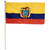 Ecuador flag 12 x 18 inch
