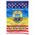 In This Home We Stand With Ukraine Garden Flag -12.5" x 18" Polyester