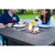 The Benjamin Dual-Heat LP Gas Outdoor Firepit