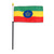 Ethiopia flag 4 x 6 inch