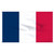 2ft x 3ft France Nylon Flag