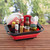 Black and Red Collapsible BBQ Caddy