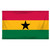 Ghana 3ft x 5ft Printed Polyester Flag
