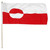 Greenland 12 x 18 Inch Flag