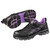 Puma Safety Women's W-Motion Protect Stepper Low 2.0 Black & Lavender EH Composite Toe Shoes - 643955