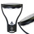 Solar LED Modern Post Light - 150 Lumens - 2700K - Black Finish - Gama Sonic