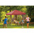 Pop-Up HD 10' x 10' Slant Leg Canopy  -  Red