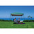 Solo Steel 50 9' x 9' Slant Leg Canopy - Turquoise