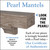 72" Shenandoah Fireplace Shelf by Pearl Mantels - Farmhouse Distressed Finish