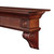 60" Devonshire Fireplace Shelf by Pearl Mantels - Cherry Distressed Finish