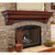 48" Auburn Fireplace Shelf by Pearl Mantels - Cherry Distressed Finish