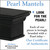 60" Henry MDF Fireplace Shelf by Pearl Mantels - Black Paint Finish