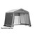 ShelterCoat 10' x  8' Garage With Peak Roof - Gray
