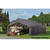 ShelterCoat 18' x 20' Garage With Peak Roof - Gray