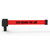 Banner Stakes 15' Long Retractable Barrier Belt, Red "Stay Behind The Line"; Each - PL4050