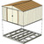 Shed Base Kit: 8' x 6' - 10' x 6' - 4' x 10' - Steel