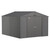 Arrow Select 10' x 12' Steel Storage Shed - Charcoal