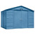 Arrow Select 10' x 8' Steel Storage Shed - Blue Gray