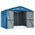 Arrow Select 10' x 8' Steel Storage Shed - Blue Gray