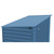 Arrow Select 8' x 4' Steel Storage Shed  -  Blue Gray