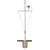 Yardarm 30ft Satin Pole - Single Mast - Nautical Series