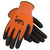 High Vis Orange G-Tek CRV Hi-Vis Gloves w/Nitrile Coated Palm & Fingers - Single Pair