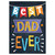 Father's Day Banner Flag - Best Dad Ever - 28in x 40in