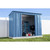 Arrow Classic Steel Storage Shed 8' x 4' -  Blue Gray