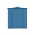 Arrow Elite Steel Storage Shed 6' x 6, Blue Gray