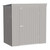 Arrow Elite Steel Storage Shed 6' x 4' -  Cool Gray