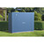 Arrow Elite Steel Storage Shed 8' x 4' -  Blue Gray