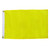 12-In. x 18-In. Solid Color FM Yellow Nylon Flag