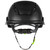 LIFT RADIX Black Carbon Type 2 Vented Safety Helmet - Carbon Fiber - HRX-22CKC2