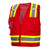 Pyramex RVZ2427CP Type O Class 1 Enhanced Visibility Reflective Safety Vest